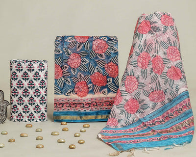 Chanderi Silk Suit