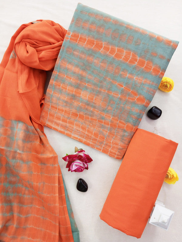 Cotton Suit Set with Cotton Dupatta ( CT0627 )