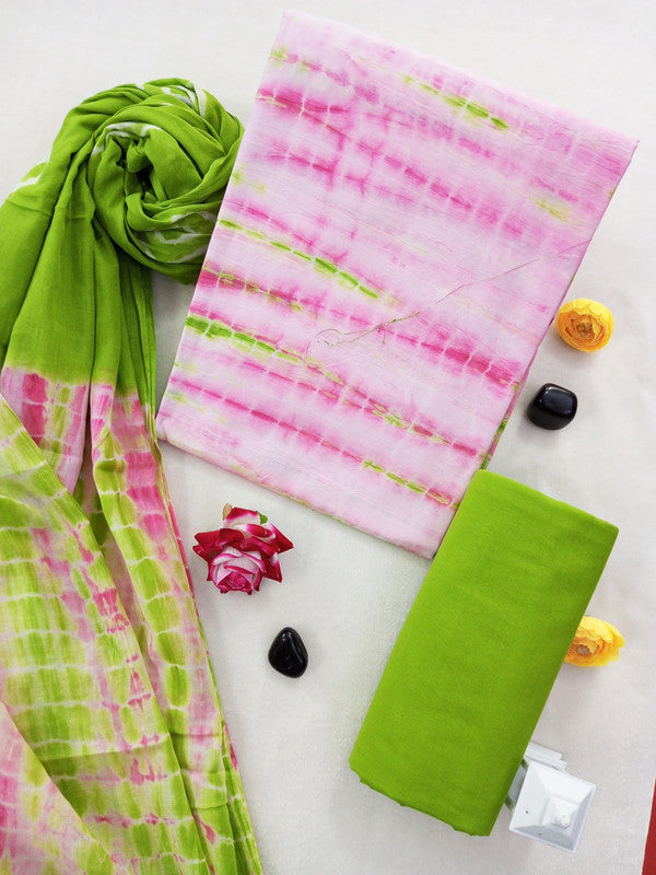 Cotton Suit Set with Cotton Dupatta ( CT0631 )