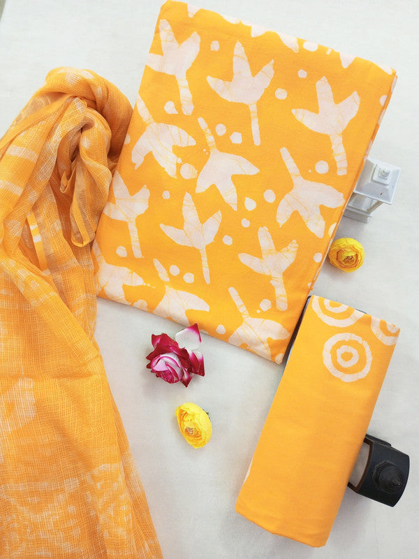 Cotton Suit Set with Kota Doria Dupatta ( CK8212 )