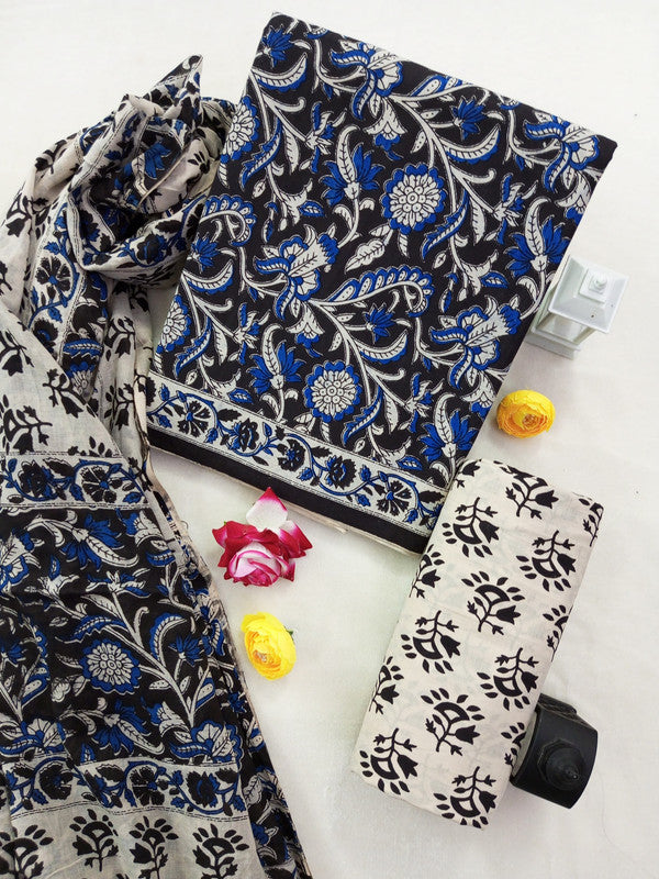 Cotton Suit Set with Cotton Dupatta ( CT0591 )