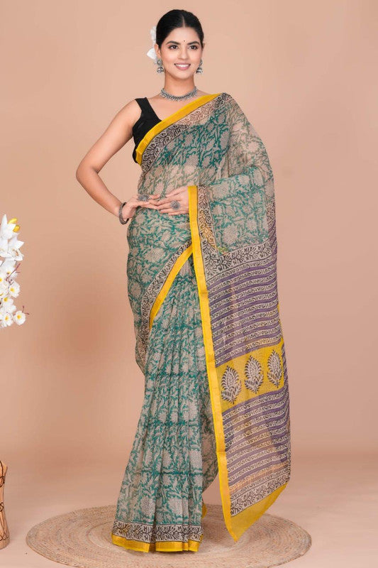 Kota Doria Saree ( KT3537 )