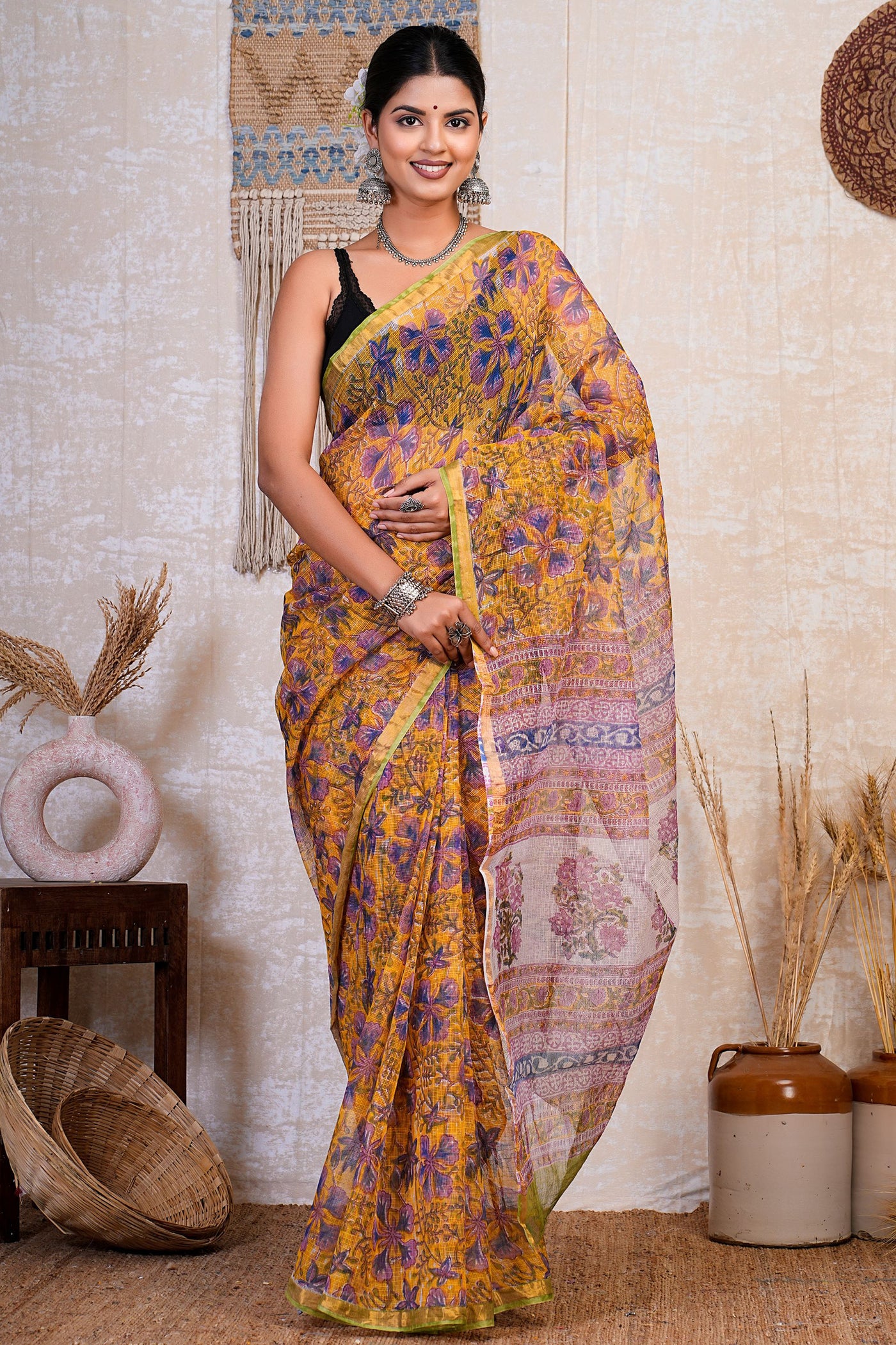 Kota Doria Saree ( KT0514 )