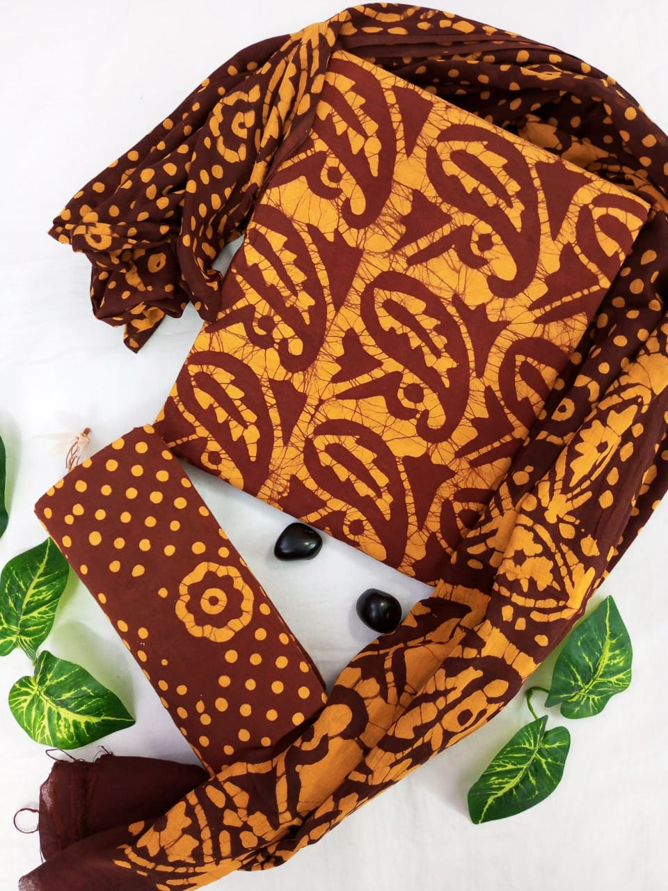 Cotton Suit Set with Cotton Dupatta ( BTSJ 445 )