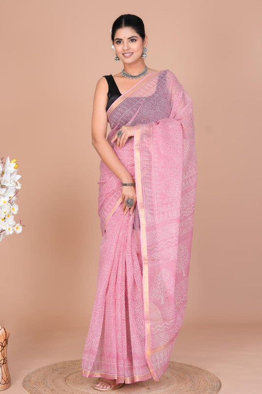Kota Doria Saree ( KT3541 )