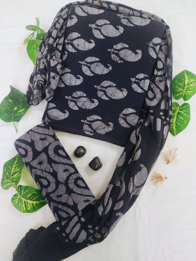 Cotton Suit Set with Cotton Dupatta ( CT10515 )