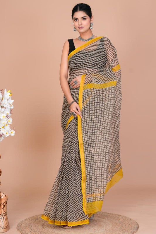 Kota Doria Saree ( KT3542 )