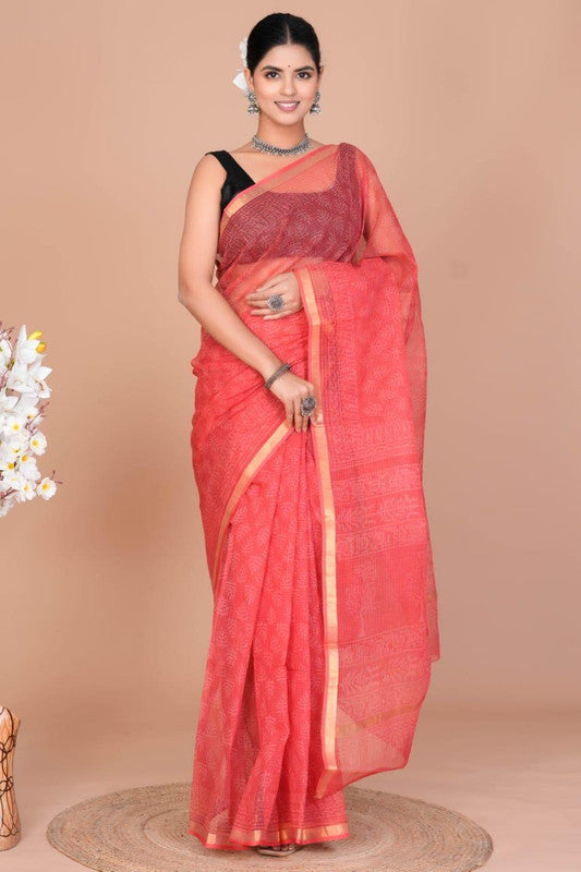 Kota Doria Saree ( KT3543 )