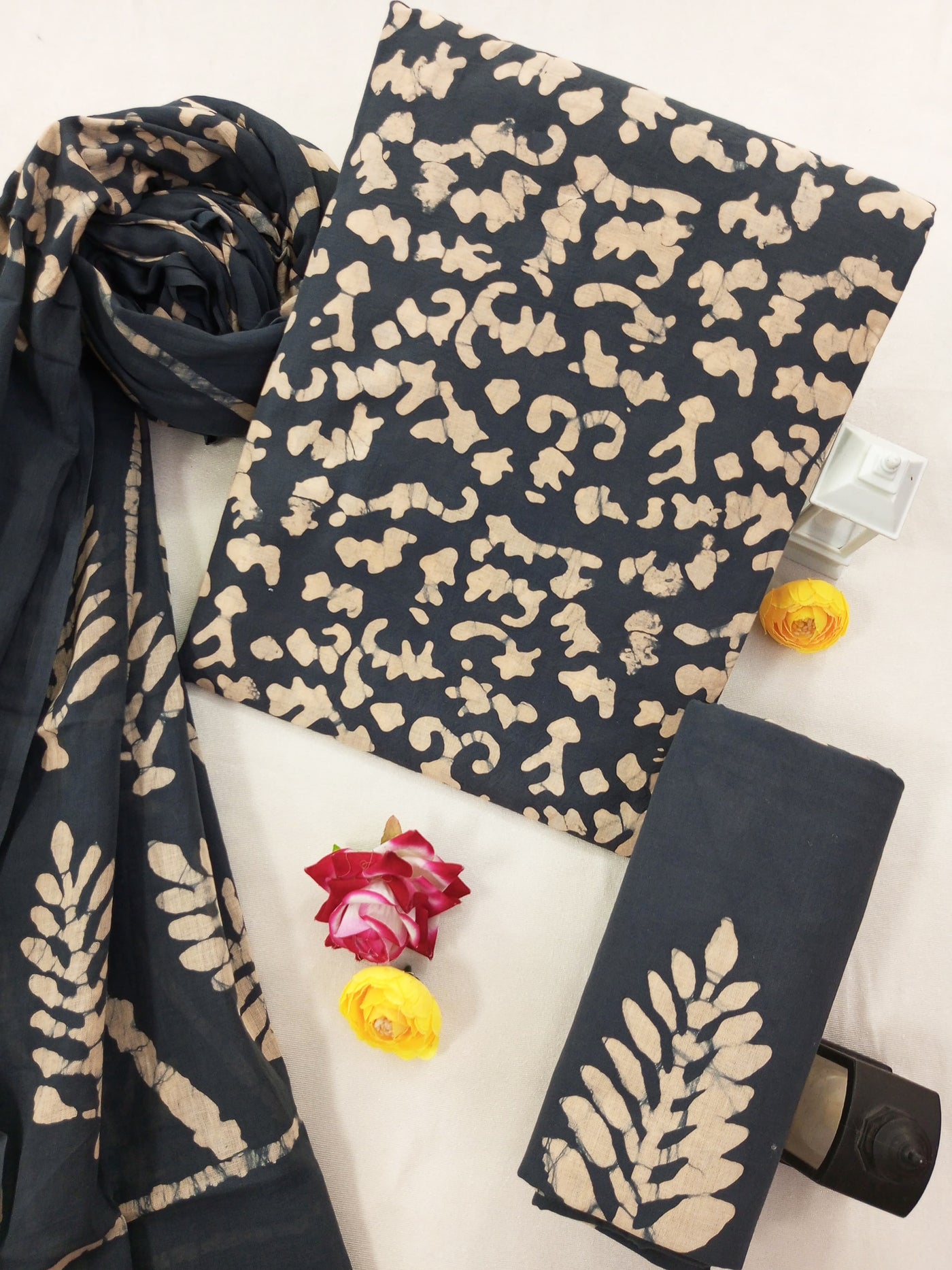 Cotton Suit Set with Cotton Dupatta ( CT0483 )