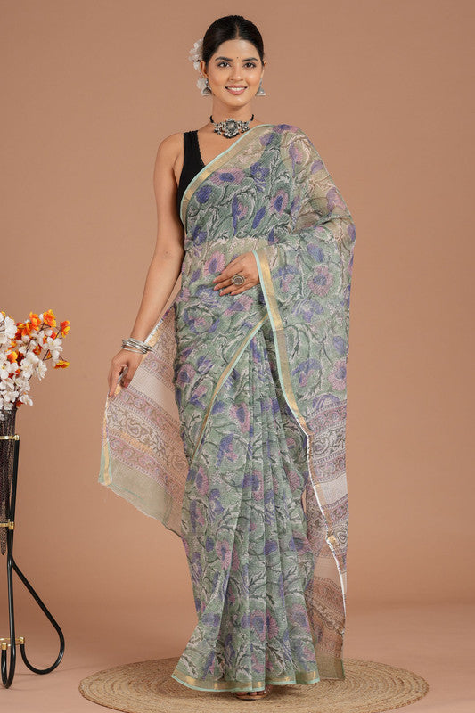 Kota Doria Saree ( KT3504 )