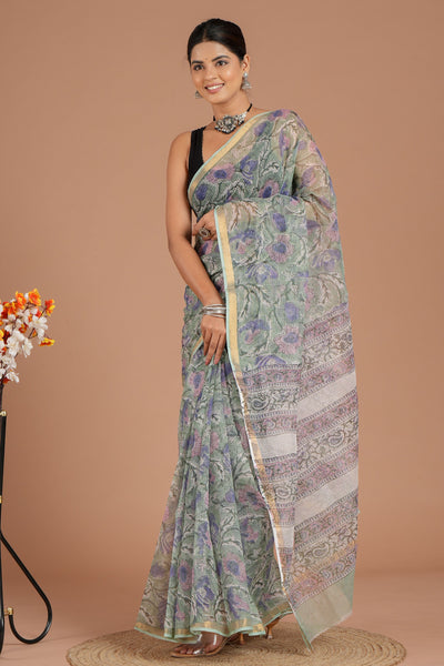 Kota Doria Saree ( KT3504 )