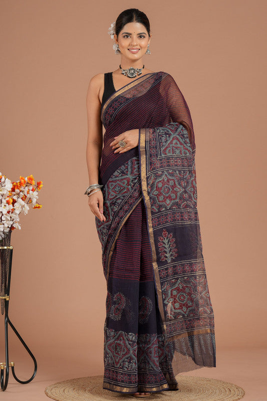 Kota Doria Saree ( KT3505 )