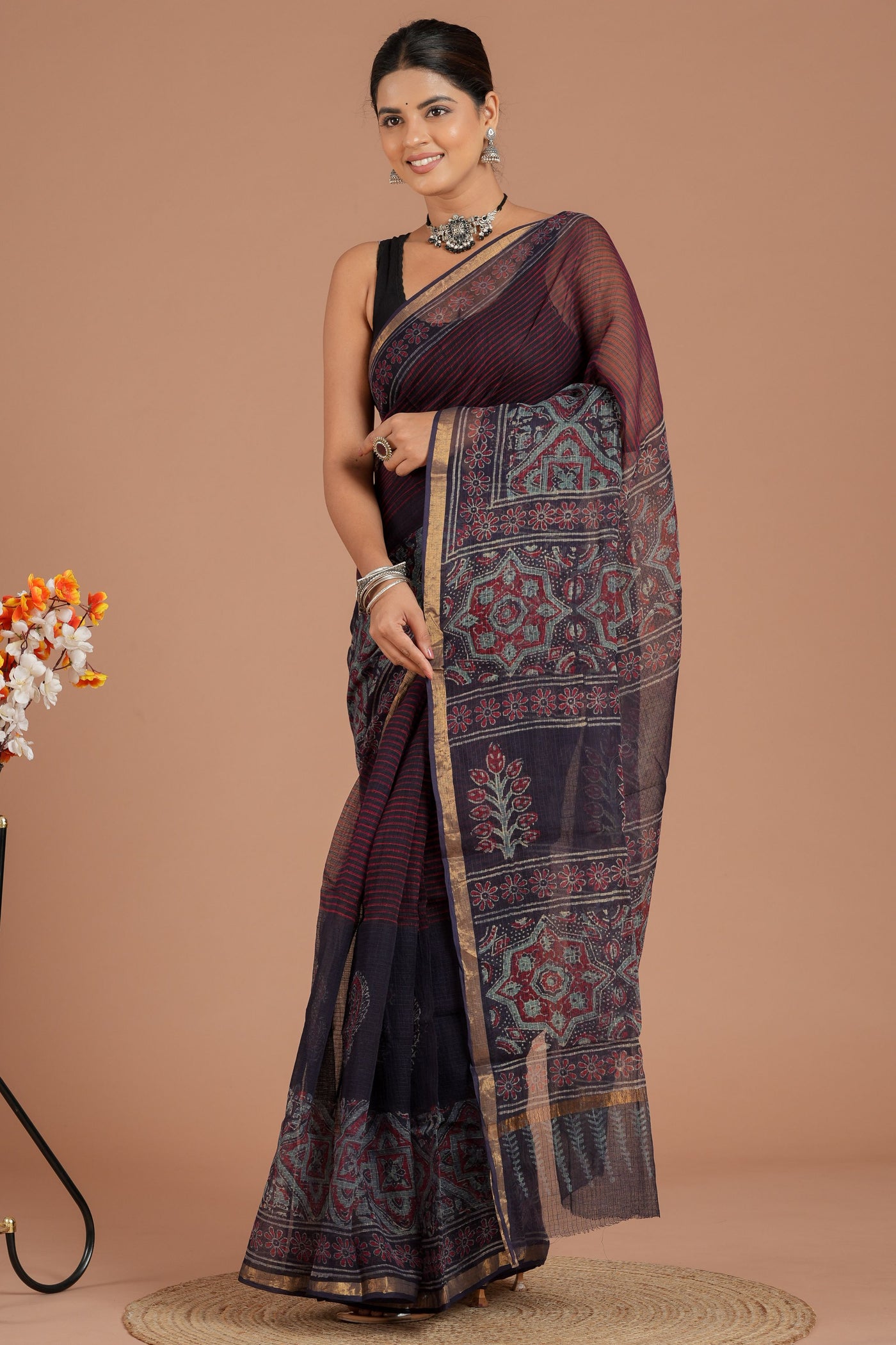 Kota Doria Saree ( KT3505 )