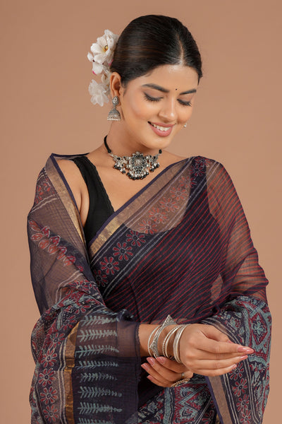 Kota Doria Saree ( KT3505 )