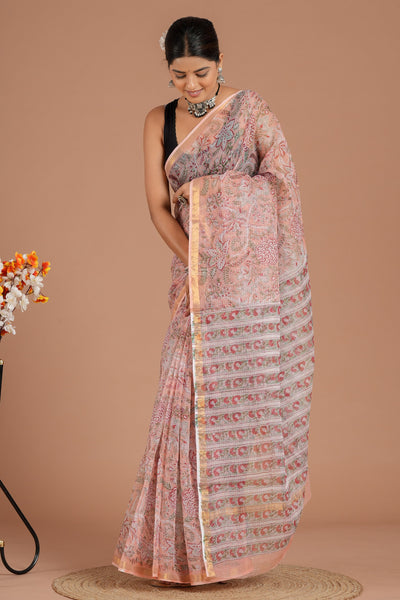 Kota Doria Saree ( KT3507 )