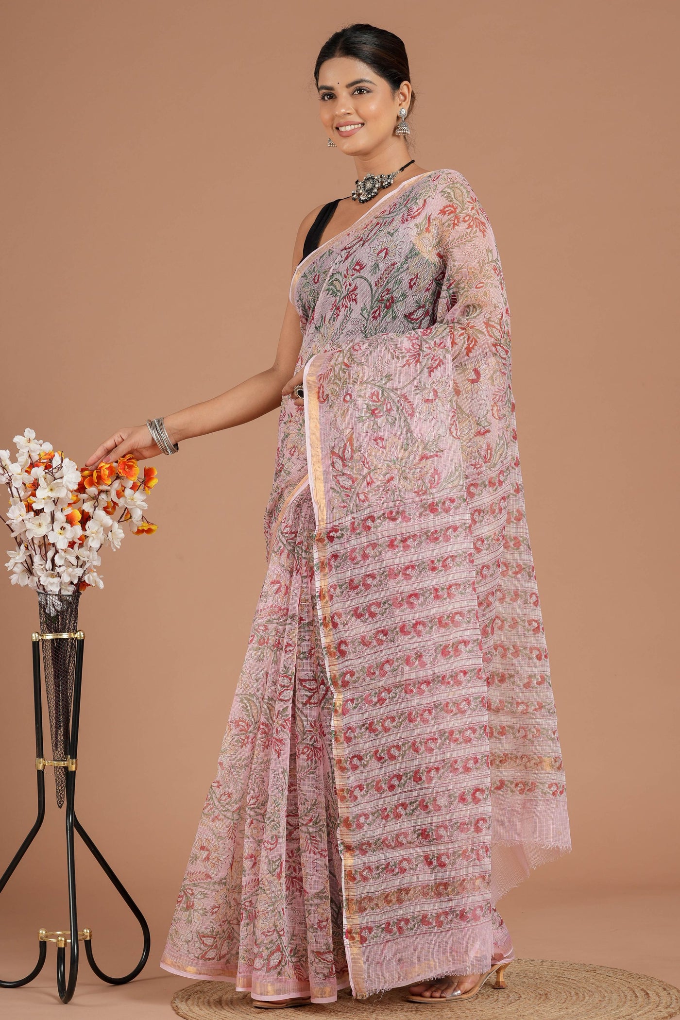 Kota Doria Saree ( KT3508 )