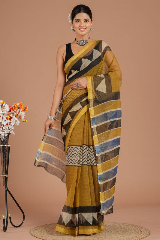 Kota Doria Saree ( KT3512 )