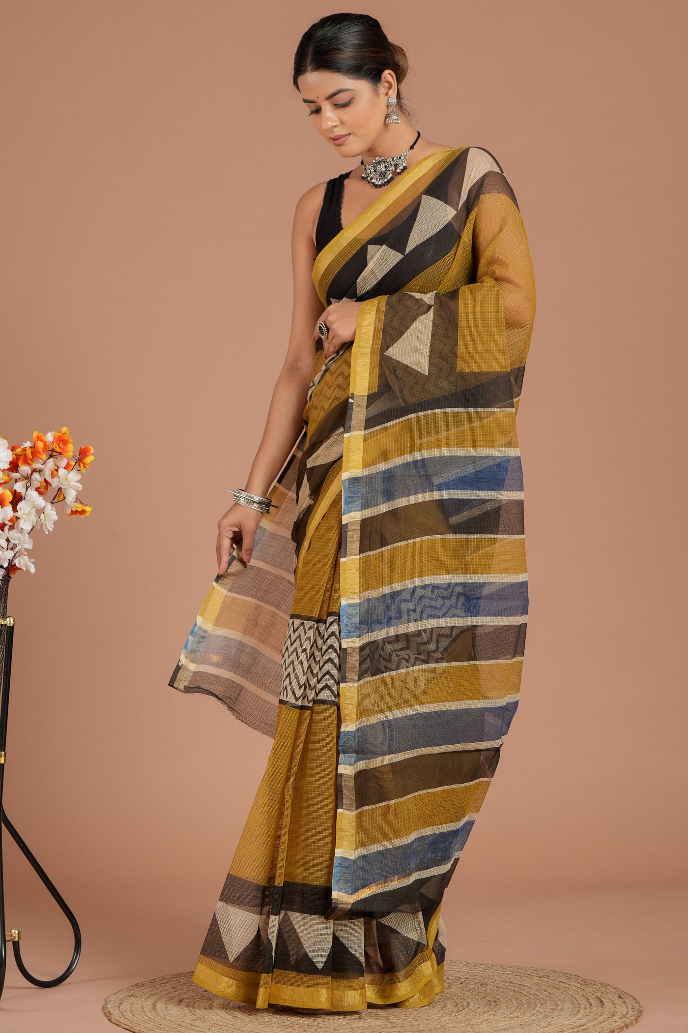 Kota Doria Saree ( KT3512 )