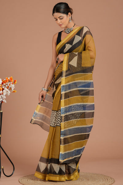 Kota Doria Saree ( KT3512 )