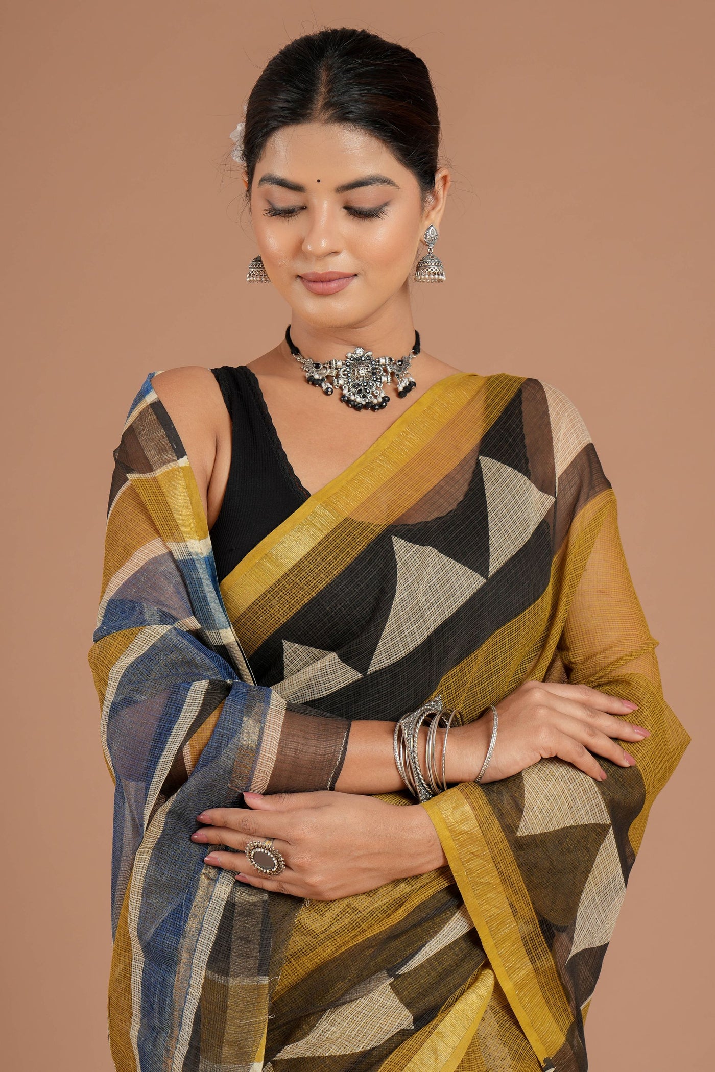 Kota Doria Saree ( KT3512 )