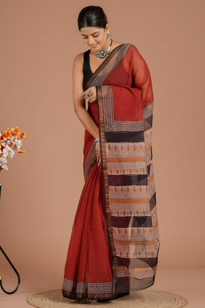 Kota Doria Saree ( KT3513 )