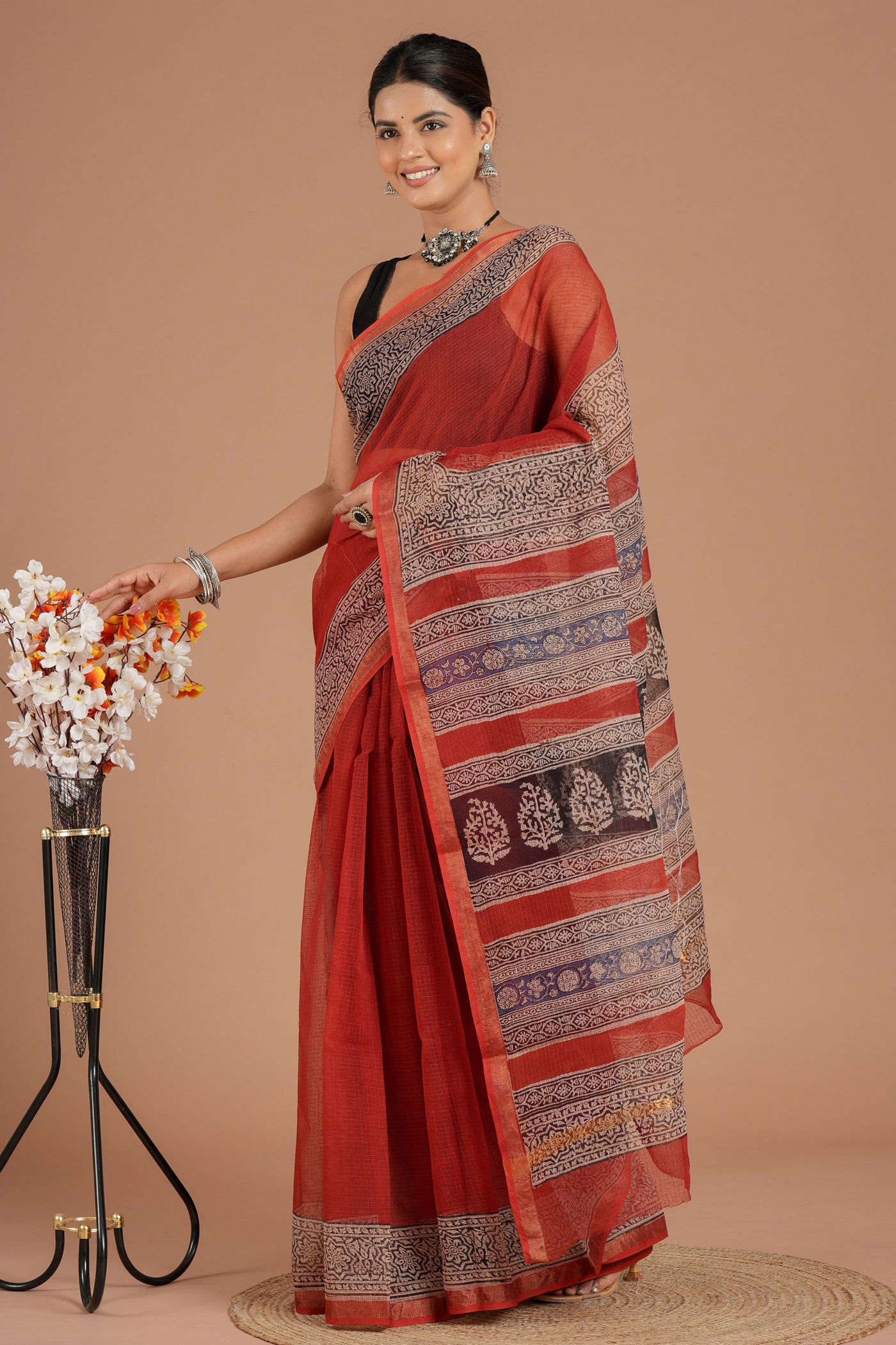 Kota Doria Saree ( KT3516 )