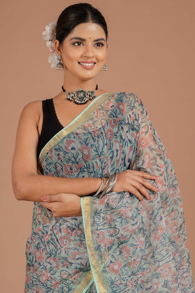Kota Doria Saree ( KT3518 )