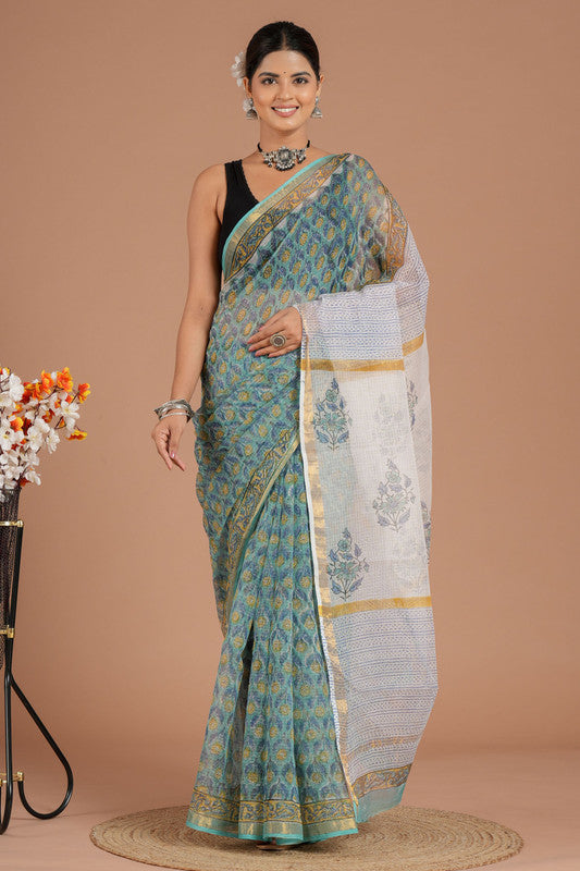 Kota Doria Saree ( KT3521 )