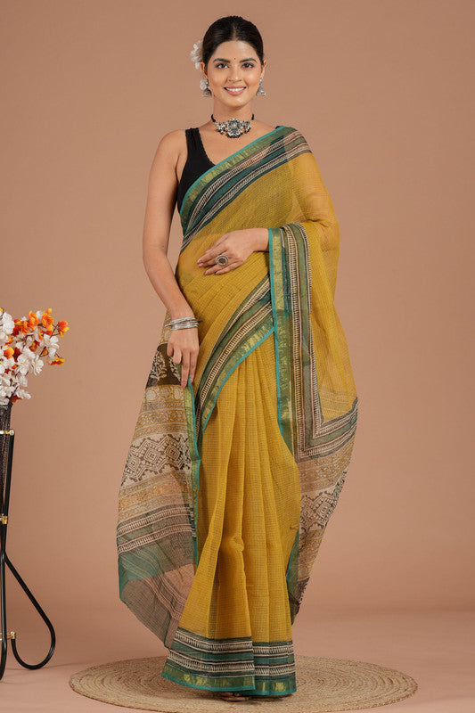 Kota Doria Saree ( KT3523 )