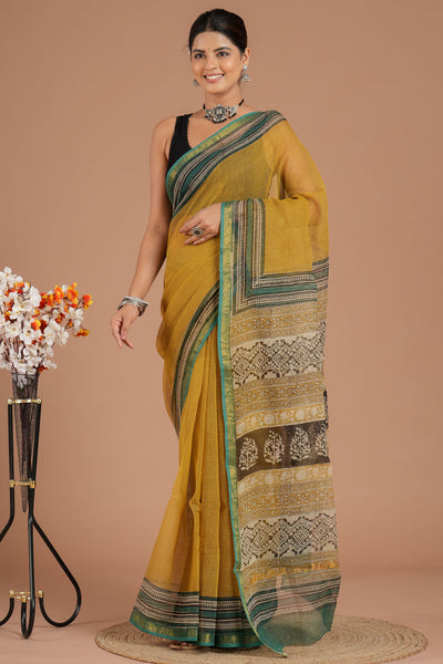 Kota Doria Saree ( KT3523 )