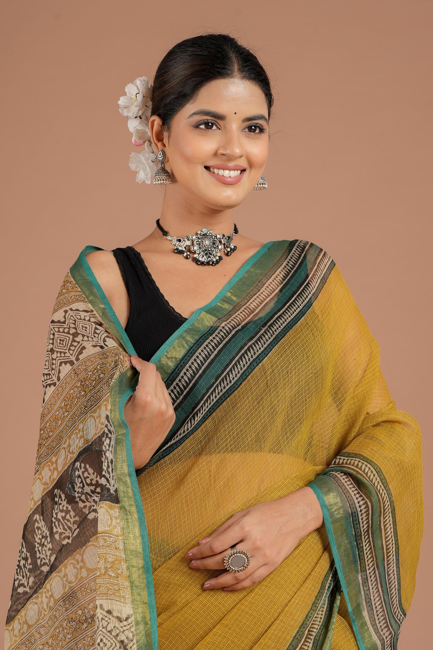 Kota Doria Saree ( KT3523 )