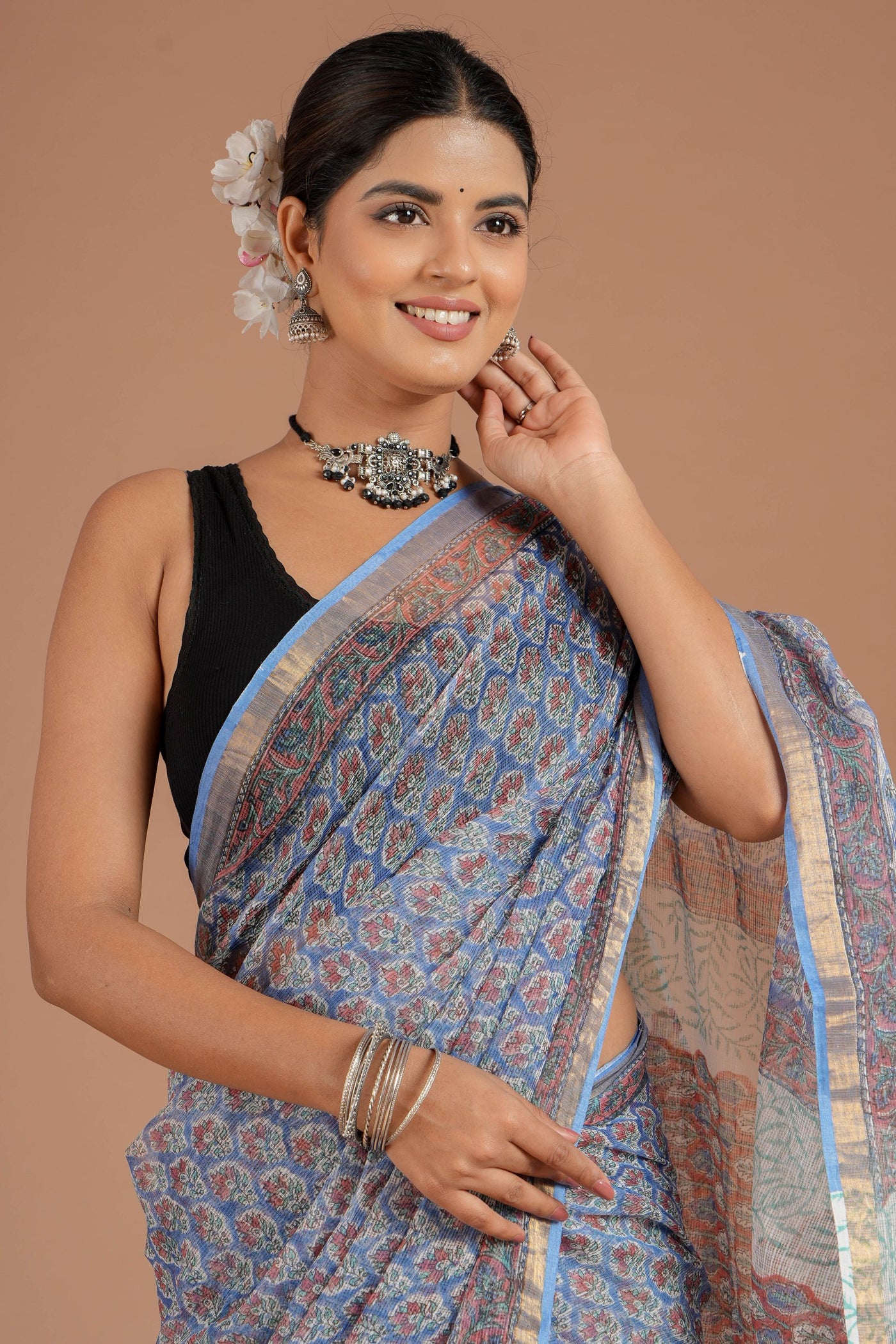 Kota Doria Saree ( KT3524 )