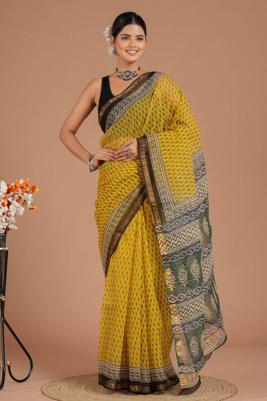 Kota Doria Saree ( KT3525 )