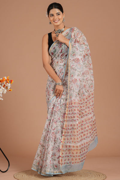 Kota Doria Saree ( KT3526 )