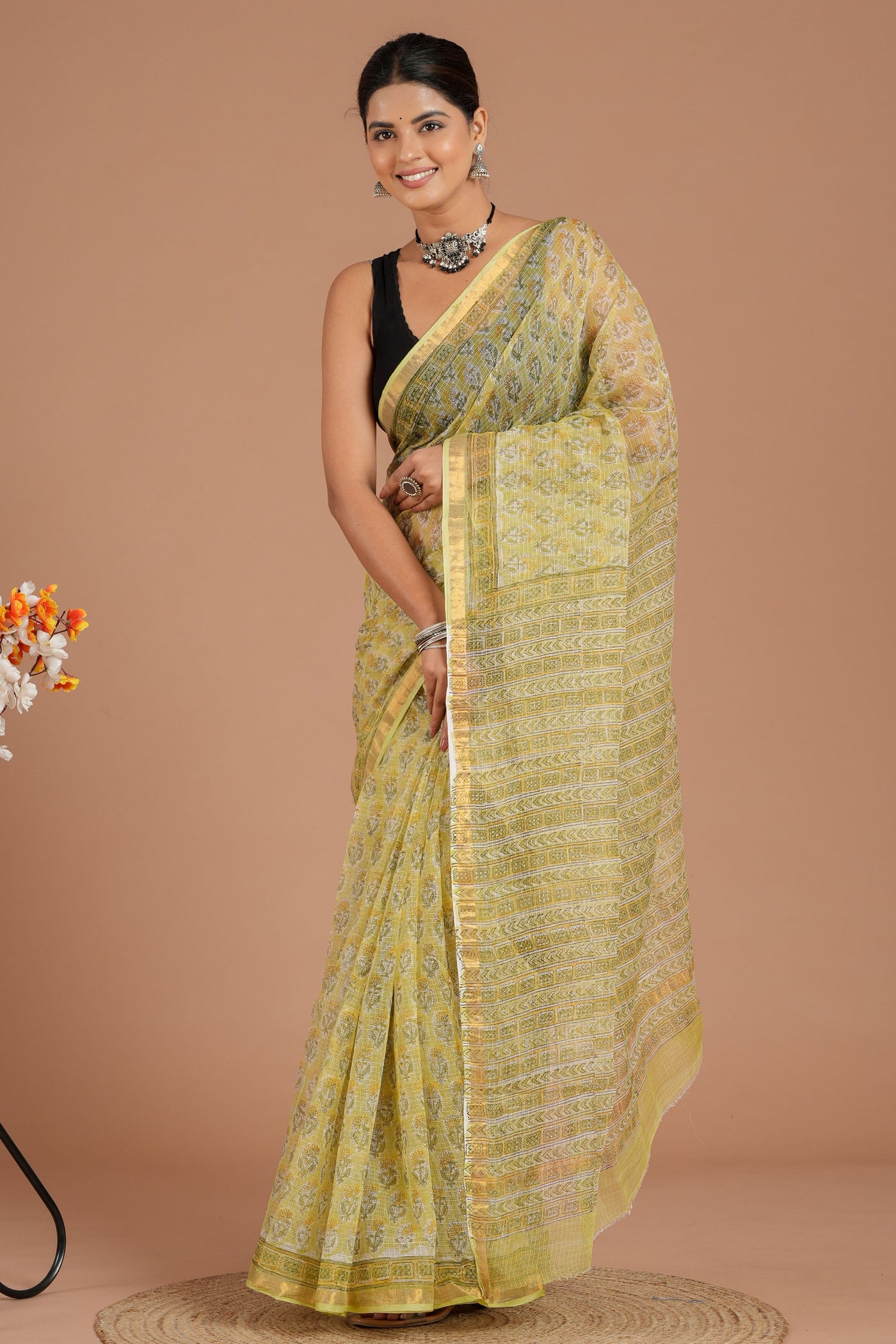 Kota Doria Saree ( KT3527 )