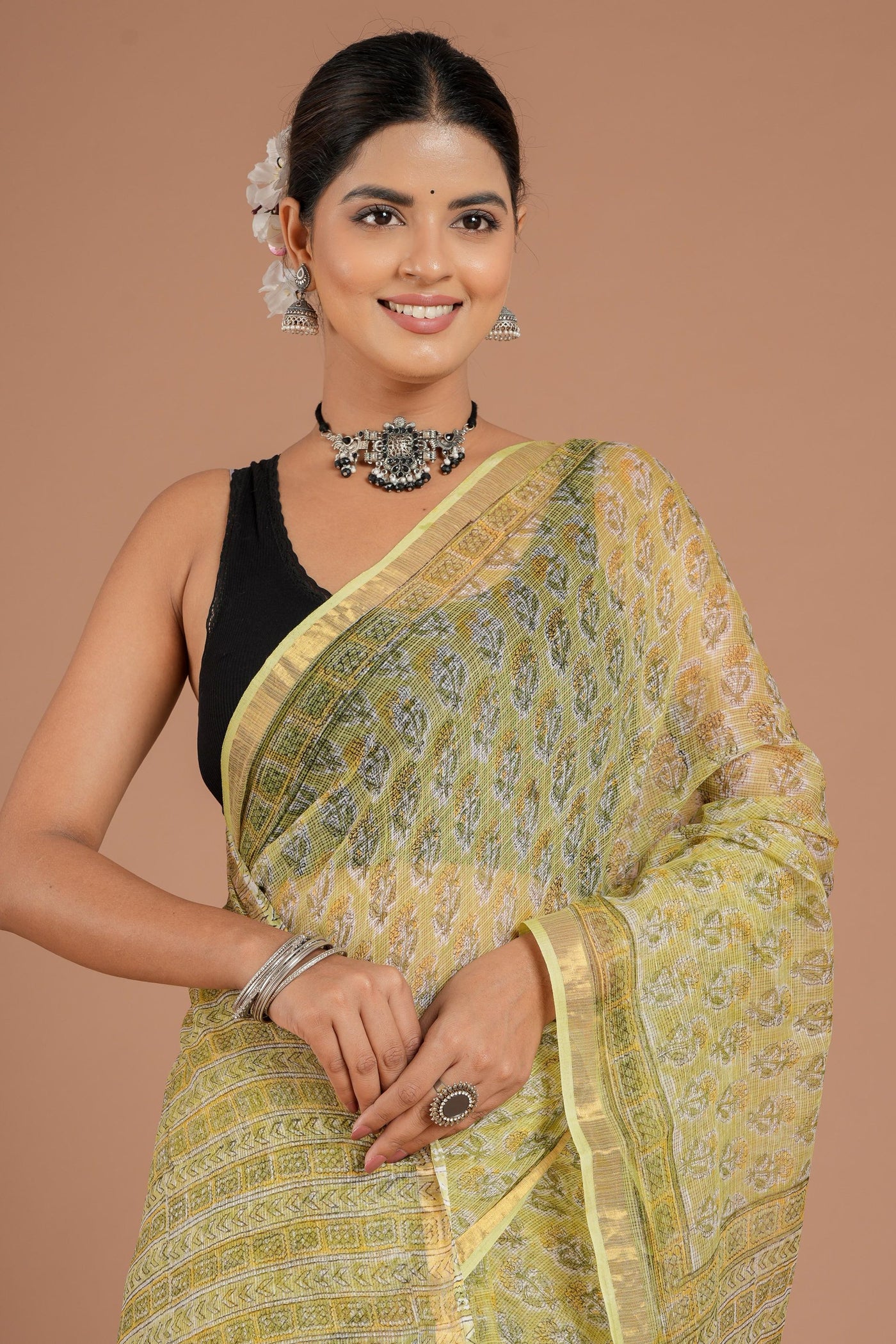 Kota Doria Saree ( KT3527 )