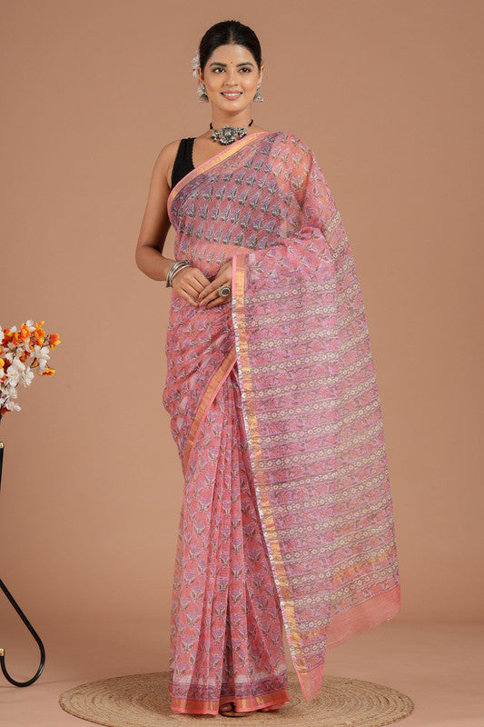 Kota Doria Saree ( KT3528 )