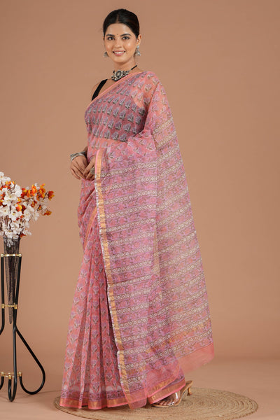 Kota Doria Saree ( KT3528 )
