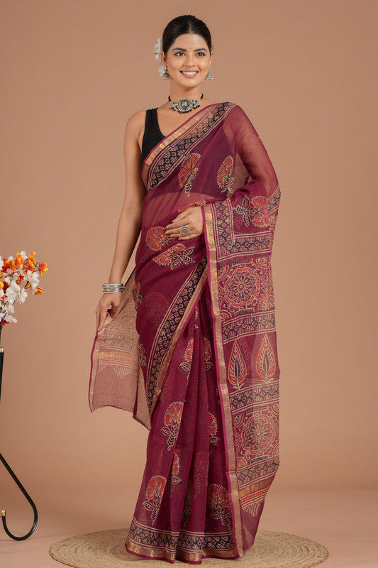 Kota Doria Saree ( KT3529 )