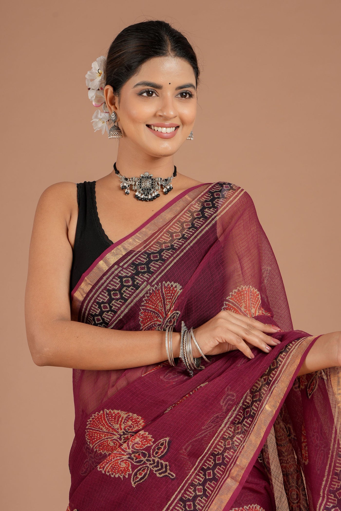Kota Doria Saree ( KT3529 )