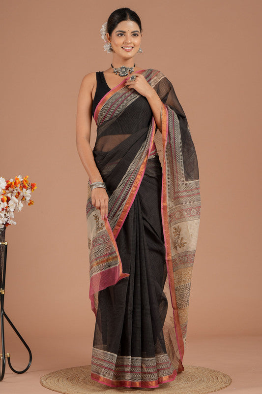 Kota Doria Saree ( KT3531 )
