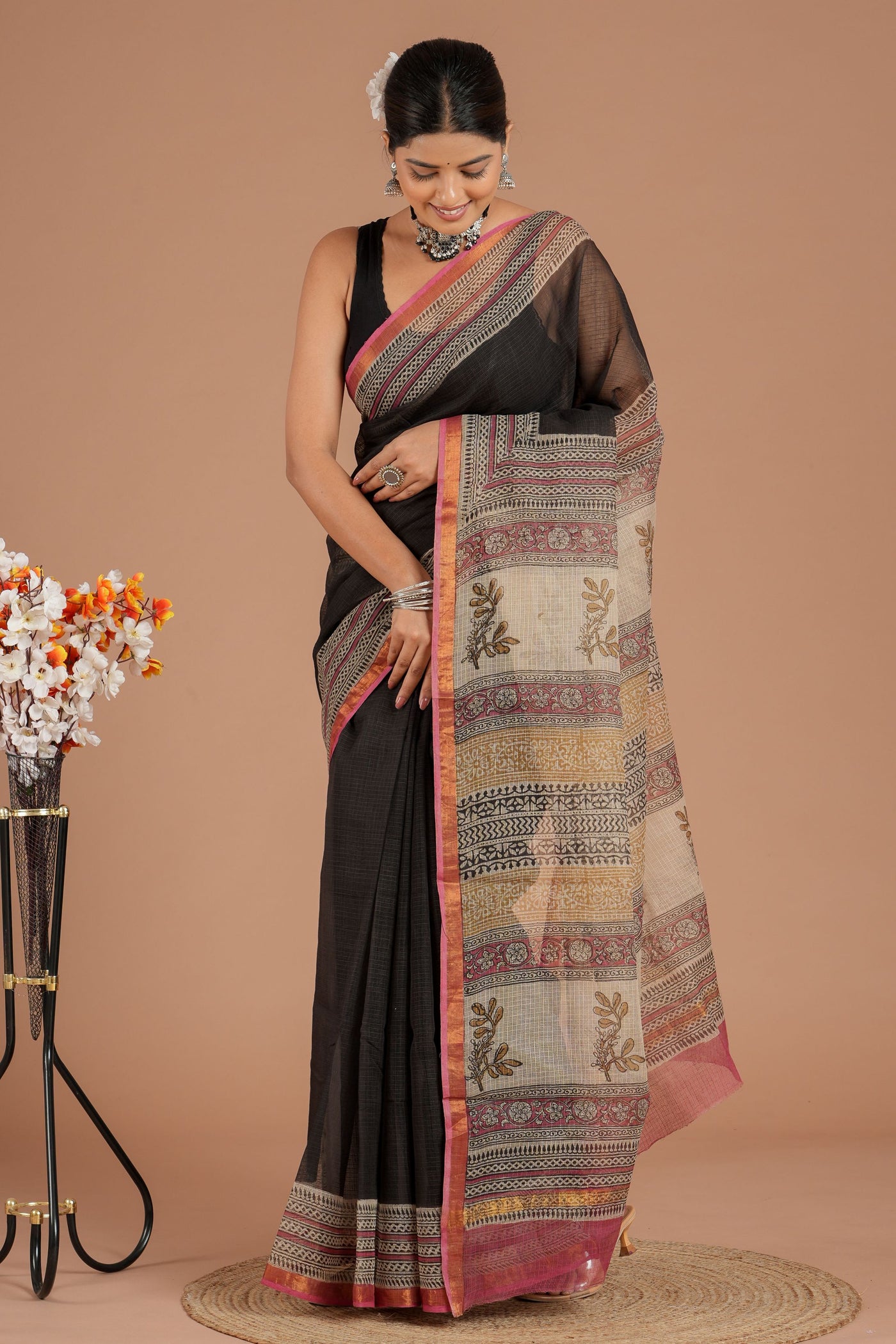 Kota Doria Saree ( KT3531 )
