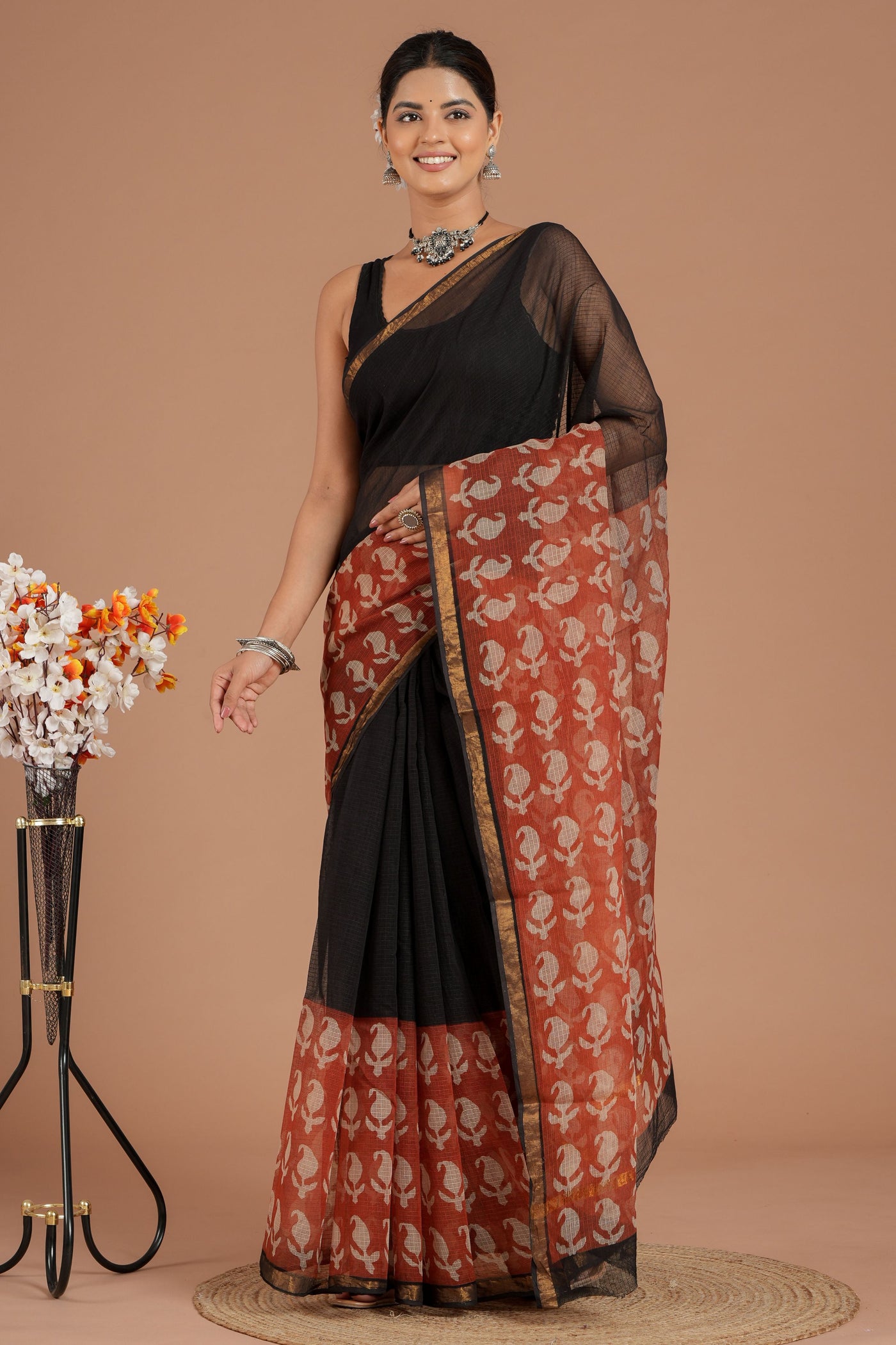 Kota Doria Saree ( KT3532 )