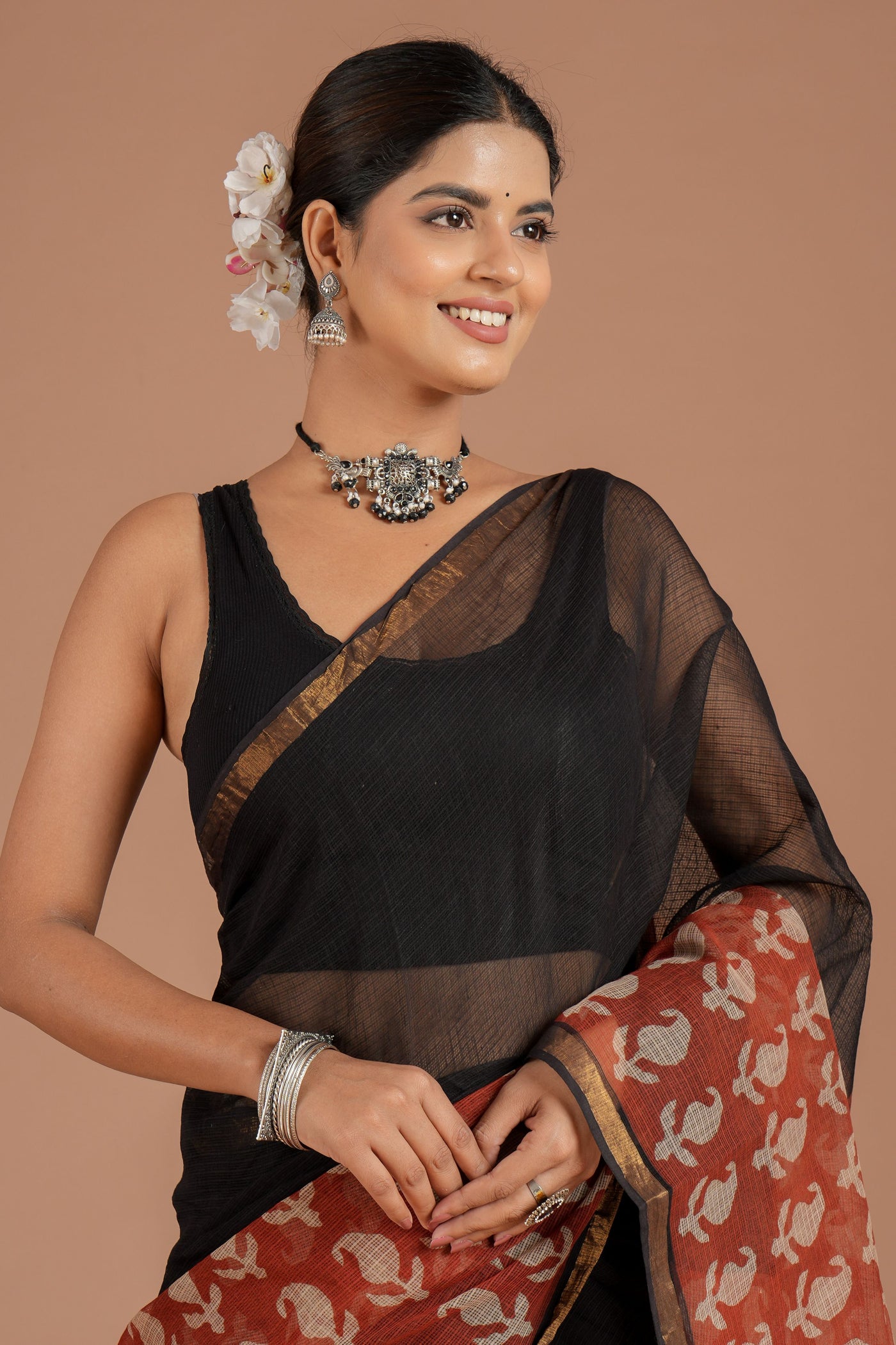 Kota Doria Saree ( KT3532 )