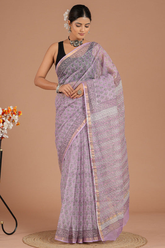Kota Doria Saree ( KT3534 )