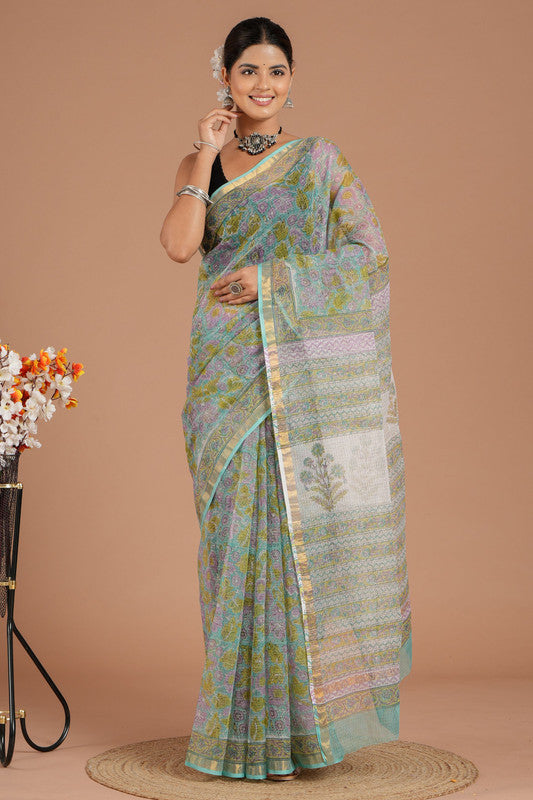 Kota Doria Saree ( KT3535 )