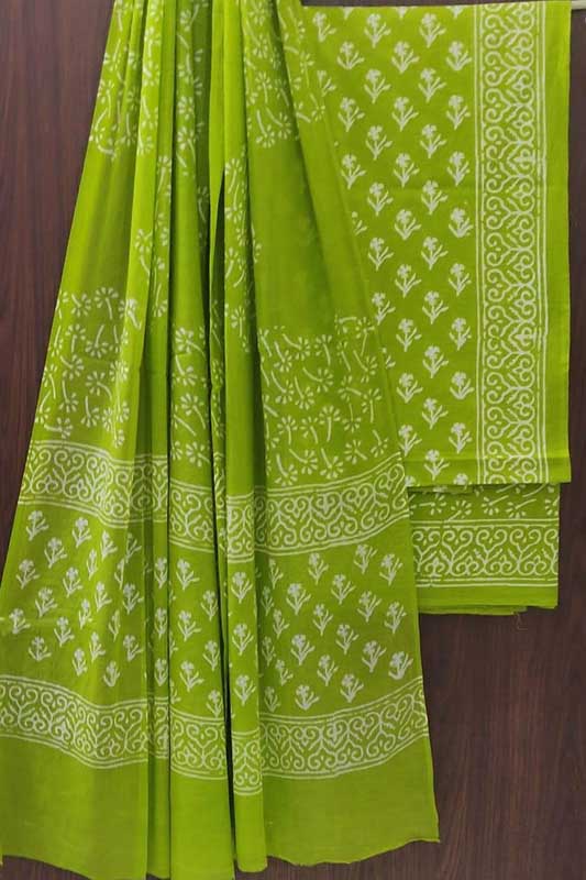 Cotton Suit Set with Cotton Dupatta ( CT82201)
