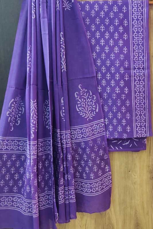 Cotton Suit Set with Cotton Dupatta ( CT82202)