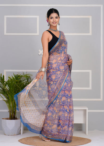 Kota Doria Saree ( KT0306 )