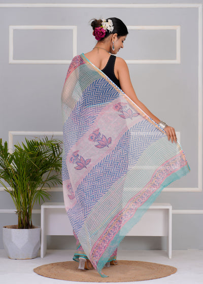 Kota Doria Saree ( KT0305 )